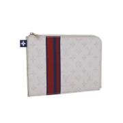 Pre-owned Canvas louis-vuitton-bags Louis Vuitton Vintage , White , Da...