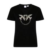 T-Shirts Pinko , Black , Dames