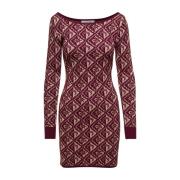 Short Dresses Marine Serre , Red , Dames