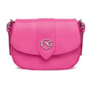 Stijlvolle Fuchsia Dames Technische Tas Nerogiardini , Pink , Dames