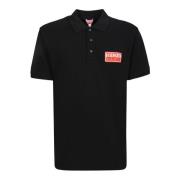 Polo Shirts Kenzo , Black , Heren