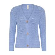 Cardigans Skovhuus , Blue , Dames