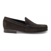 Loafers Guidi , Brown , Heren