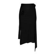 Midi Skirts Coperni , Black , Dames