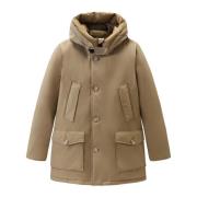 Arctic Parka - Elmwood Brown Woolrich , Beige , Heren