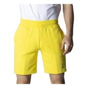 Casual Shorts Suns , Yellow , Heren