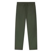 Crinkle Nylon Track Broek Groen Olaf Hussein , Green , Heren