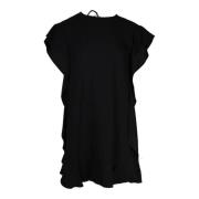 Pre-owned Acetate dresses Valentino Vintage , Black , Dames