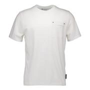 Dalon t-shirts creme Moose Knuckles , White , Heren