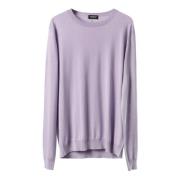 Round-neck Knitwear Dondup , Purple , Dames