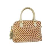 Pre-owned Leather handbags Bally Pre-owned , Beige , Dames