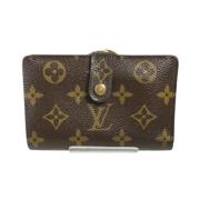 Pre-owned Canvas wallets Louis Vuitton Vintage , Brown , Dames