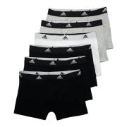 Logo Tailleband Trunks 6-Pack Adidas , Multicolor , Heren