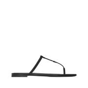 Flip Flops Saint Laurent , Black , Dames