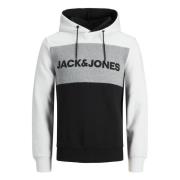 Logo Blocking Hoodie Sweater Jack & Jones , Multicolor , Heren