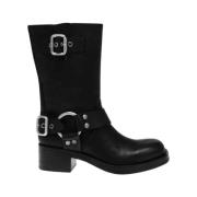 En-Route Enkellaarsjes Steve Madden , Black , Dames