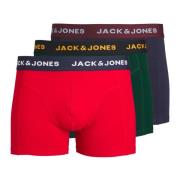 Comfort Fit Trunks 3-Pack Jack & Jones , Multicolor , Heren