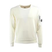 Licht Fleece Sweatshirt Designer ID C.p. Company , White , Heren