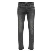 Jeans Only & Sons , Black , Heren