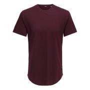 T-Shirts Only & Sons , Red , Heren