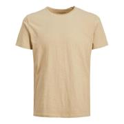 Rock Basic T-shirt met ronde hals Jack & Jones , Brown , Heren