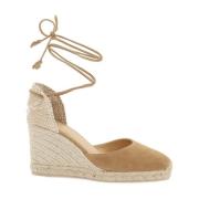 Wedges Castañer , Brown , Dames