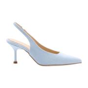 Verhoog je stijl met Slingback Pumps March23 , Blue , Dames