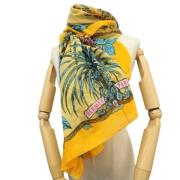 Pre-owned Cotton scarves Hermès Vintage , Multicolor , Dames