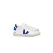 Witte leren sneakers Sportieve stijl Veja , Multicolor , Heren