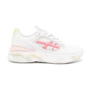 Net- en leren sneakers Premiata , Multicolor , Dames