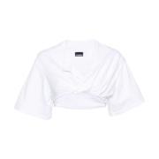 T-Shirts Jacquemus , White , Dames