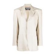 Blazers Jacquemus , Beige , Dames