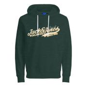 Comfort Fit Hoodie Sweater Jack & Jones , Green , Heren