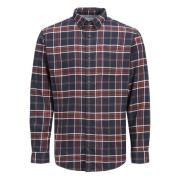 Slim Fit Button-Down Overhemd Jack & Jones , Multicolor , Heren