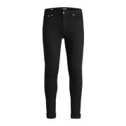 Stijlvolle Skinny Jeans voor Mannen Jack & Jones , Black , Heren