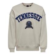 Sweatshirts Only & Sons , Beige , Heren