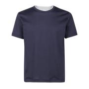 T-Shirts Eleventy , Blue , Heren