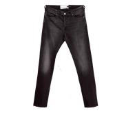 Slim Fit Zwarte Jeans Lucas Zhrill , Black , Heren