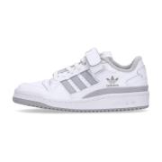 Lage Top Sneakers - Wit/Grijs Adidas , White , Dames