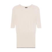 Round-neck Knitwear Joseph , Beige , Dames