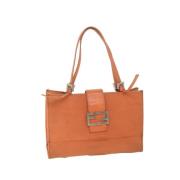 Pre-owned Nylon fendi-bags Fendi Vintage , Orange , Dames