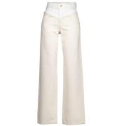 Co Couture Straight Jeans Flash Block Offwhite - XS - Dames Co'Couture...