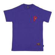 Crime Tee Violet Streetwear Shirt Propaganda , Purple , Heren