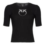 T-Shirts Pinko , Black , Dames