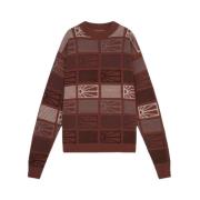 Round-neck Knitwear Rassvet , Brown , Heren