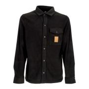 Woodsman Fleece Shirt Langemouw Zwart Etnies , Black , Heren