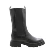 Zwarte Hoge Chelsea Boots Gabor , Black , Dames