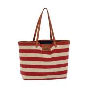 Pre-owned Canvas burberry-bags Burberry Vintage , Red , Dames