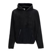 Zwarte Fleece Polar Hoodie Club+ Streetwear Nike , Black , Heren