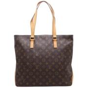 Pre-owned Canvas handbags Louis Vuitton Vintage , Brown , Dames